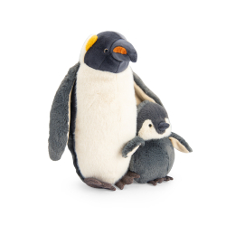 Moulin Roty - Tøjdyr - Baby pingvin 18 cm - Tout autour du monde