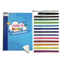 OOLY - Tegn og farv aktivitetssæt - Lær at doodle