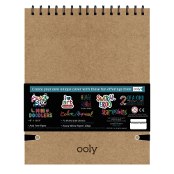 OOLY - Skitseblok - DIY - Hvid 20,5x26,5 cm
