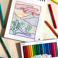 OOLY - Tuspen 20 stk - Dobbeltsidet - Color Luxe