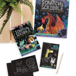 OOLY - Ridsekort - Friendly Fish - Mini Scratch &amp; Scribble