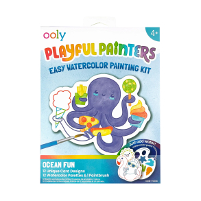 OOLY - Vandfarve sæt - Ocean Pals - Playful Painters