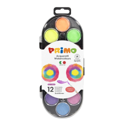 PRIMO - Vandfarve palette 12 farver - M Special