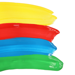 PRIMO - Plakatmaling 6 bøtter 25ml - Basic