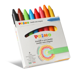 PRIMO - Jumbo farvekridt 8 stk