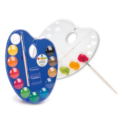 PRIMO - Vandfarve palette 12 farver - S Artist