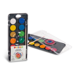 PRIMO - Vandfarve palette - 12 farver M Classic