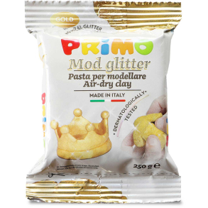 PRIMO - Selvhærdende ler 250g - Guldfarve