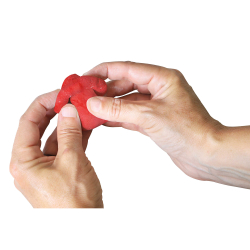 PRIMO - Selvhærdende ler 250g - Rød glimmer