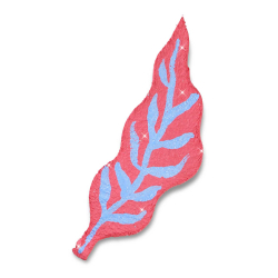 PRIMO - Selvhærdende ler 250g - Rød glimmer