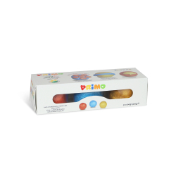 PRIMO - Modellervoks - 3 bøtter 100g - Metallic