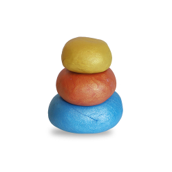 PRIMO - Modellervoks - 3 bøtter 100g - Metallic