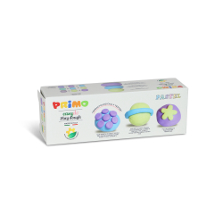 PRIMO - Modellervoks - 3 bøtter 100g - Pastel