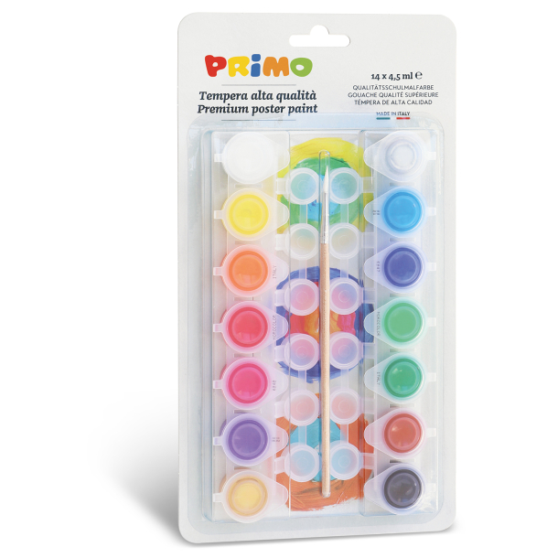 PRIMO - Plakatmaling 14 bøtter - Små