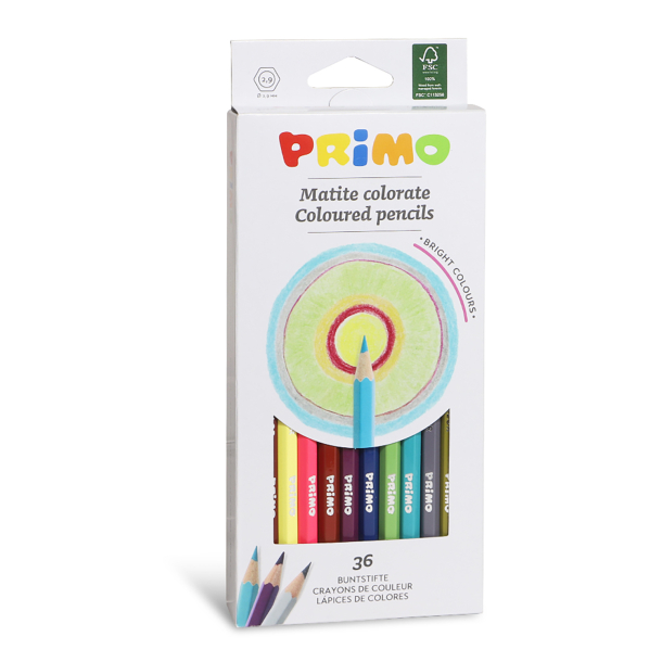 PRIMO - Farveblyanter 36 stk