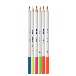 PRIMO - Farveblyanter 6 stk - Minabella - Neon