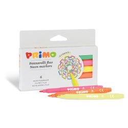 PRIMO - Tusser 6 stk - Neon