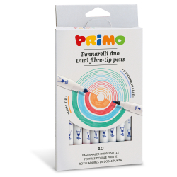 PRIMO - Tusser 10 stk - Dobbeltsidet