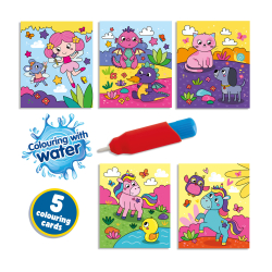 SES Creative - Farv med vand - Fantasi malebog