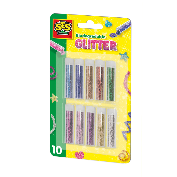 Biodegradable Glitter 10 colours