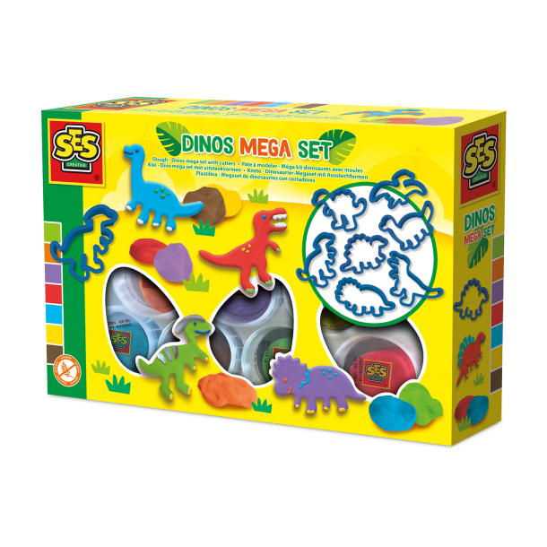 Dough - Dino Mega Set with Cutters