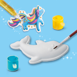 SES Creative - Støb &amp; mal - Megasæt - Enhjørning og havfrue