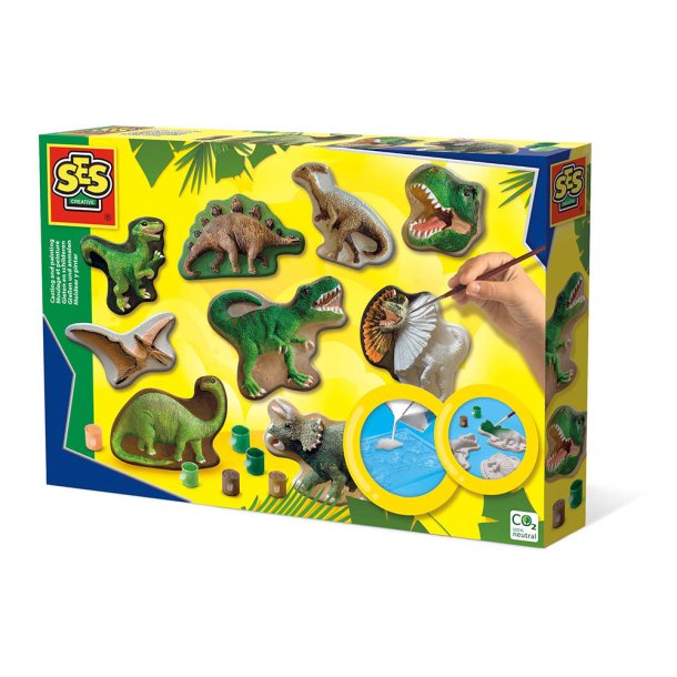 Casting and painting - Dinosaur world