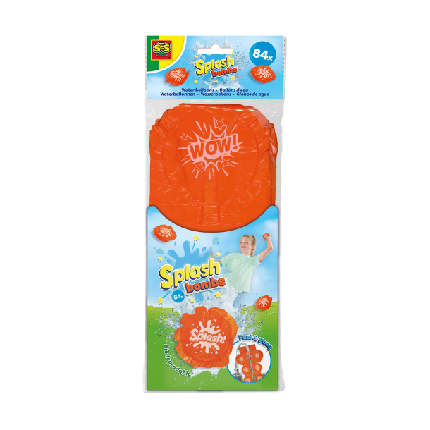 SES Creative - Vandballoner - 84 stk bionedbrydelige