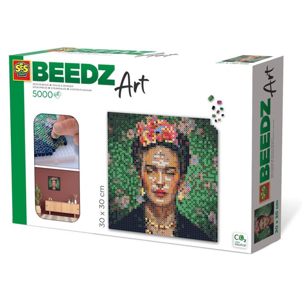 Beedz Art - Frida Kahlo