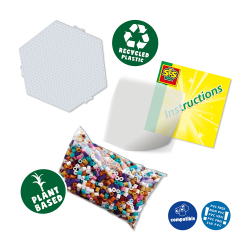 SES Creative - Strygeperler - Skovens dyr - Green Beedz