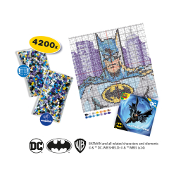 SES Creative - Strygeperler - DC Batman - Batman 4200 stk