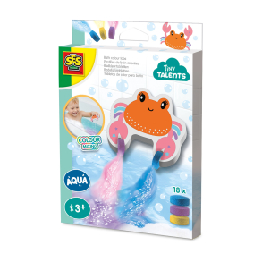 SES Creative - Badeleg - Krabbe med badfarver