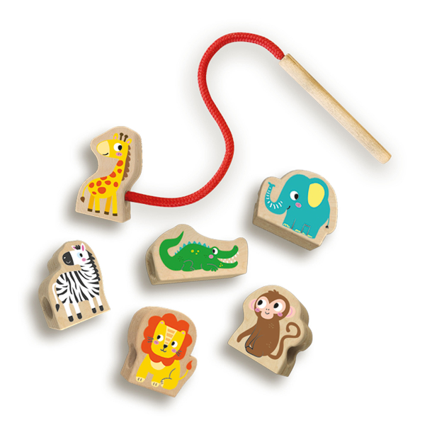 Wooden animal sale beads