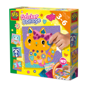 SES Creative - Collage med klistermærker