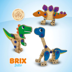 SES Creative - Brix Junior - Dinosaurer