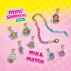 SES Creative - Krympeplast - Mini Shrinkies - Charmerende havvenner