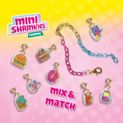 SES Creative - Krympeplast - Mini Shrinkies - Lækre snacks