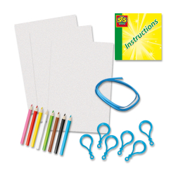 SES Creative - Krympeplast - Dinosaur n&#248;gleringe