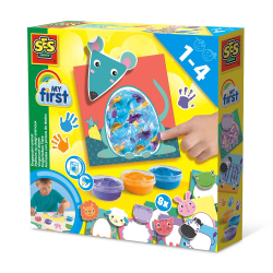 SES Creative - Min f&#248;rste - Fingermaling dyr