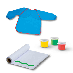 SES Creative - Min f&#248;rste - Fingermaling med forkl&#230;de