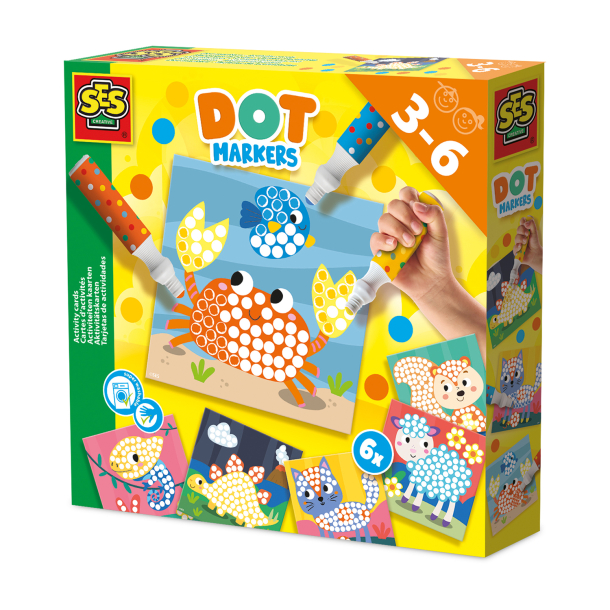 Dot Markers - 3 Colours XXL - Activity Cards
