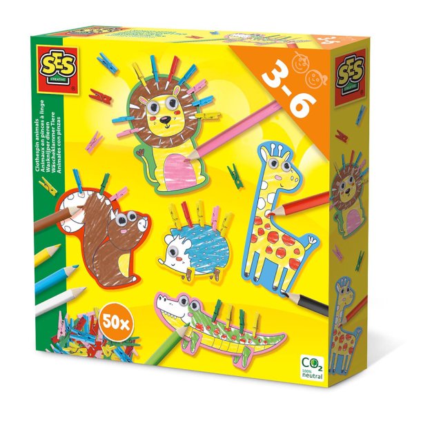 Clothespin animals