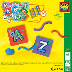 SES Creative - L&#230;r alfabetet med modellervoks