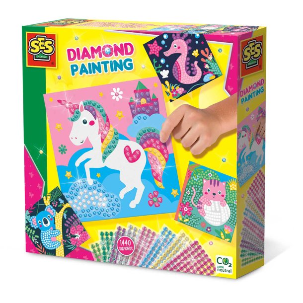 Diamond painting - Happy animals