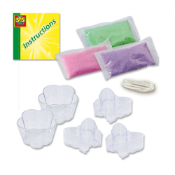 SES Creative - Stearinlys - Sommerfugle og blomster