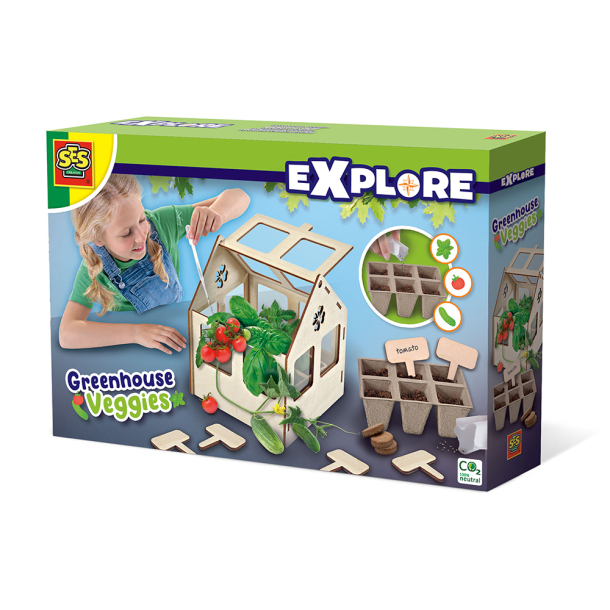 SES Creative - Miniv&#230;ksthus med plantefr&#248;