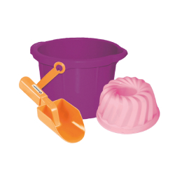 Spielstabil - Sandsæt 3 dele - Sunsetpop spand