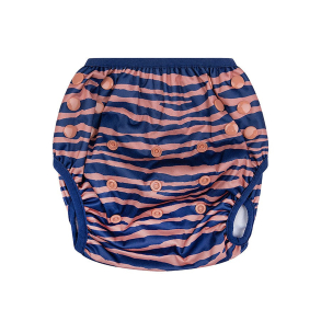 Swim Essentials - Justerbar svømmeble - Vibrant Stripes Orange Blue