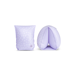 Swim Essentials - Svømmevinger 0-2 år - Lila Leopard