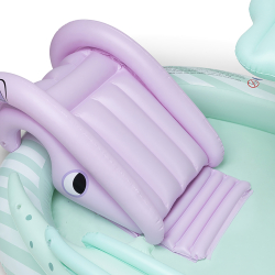 Swim Essentials - Badebassin 210 cm - Safari Adventure med rutsjebane